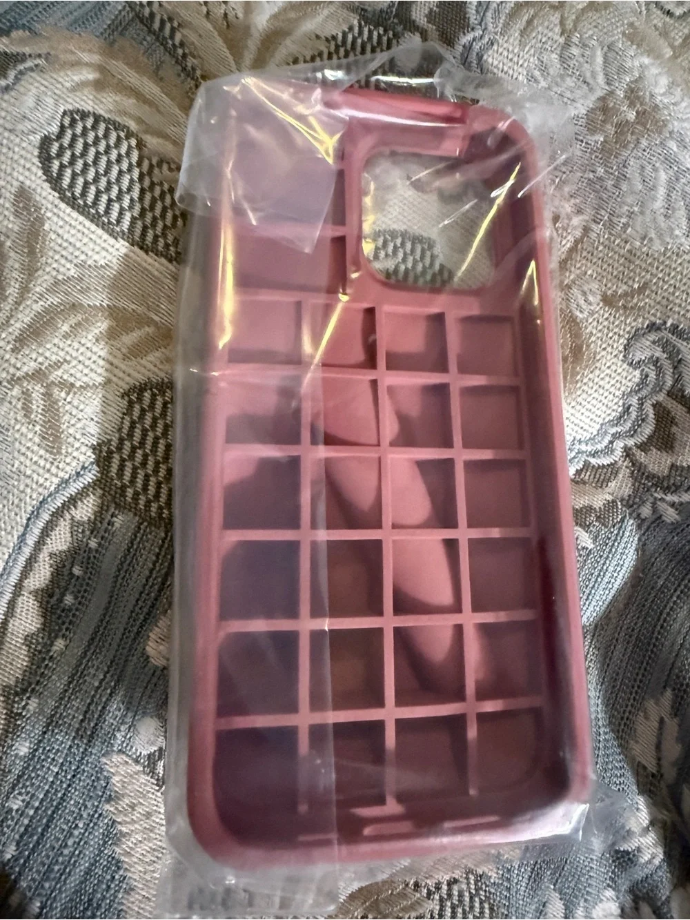 RHODE rose-pink Lip Case Travel Organizer